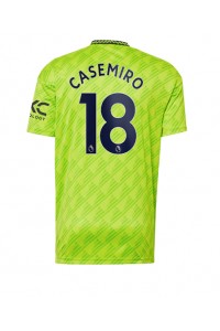Manchester United Casemiro #18 Fotballdrakt Tredje Klær 2022-23 Korte ermer
